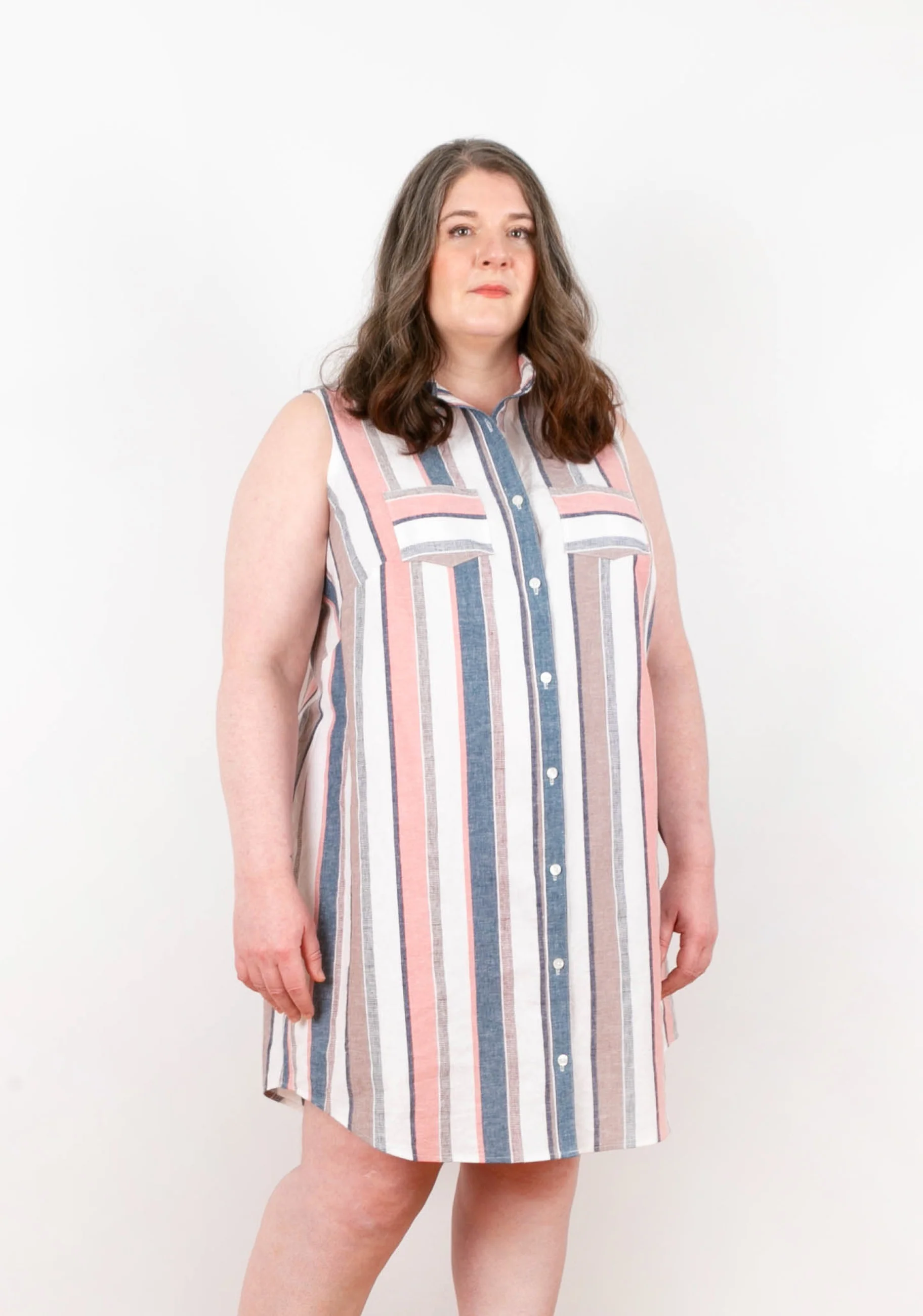 Alder Shirtdress 14–32 (wholesale) - Image 3